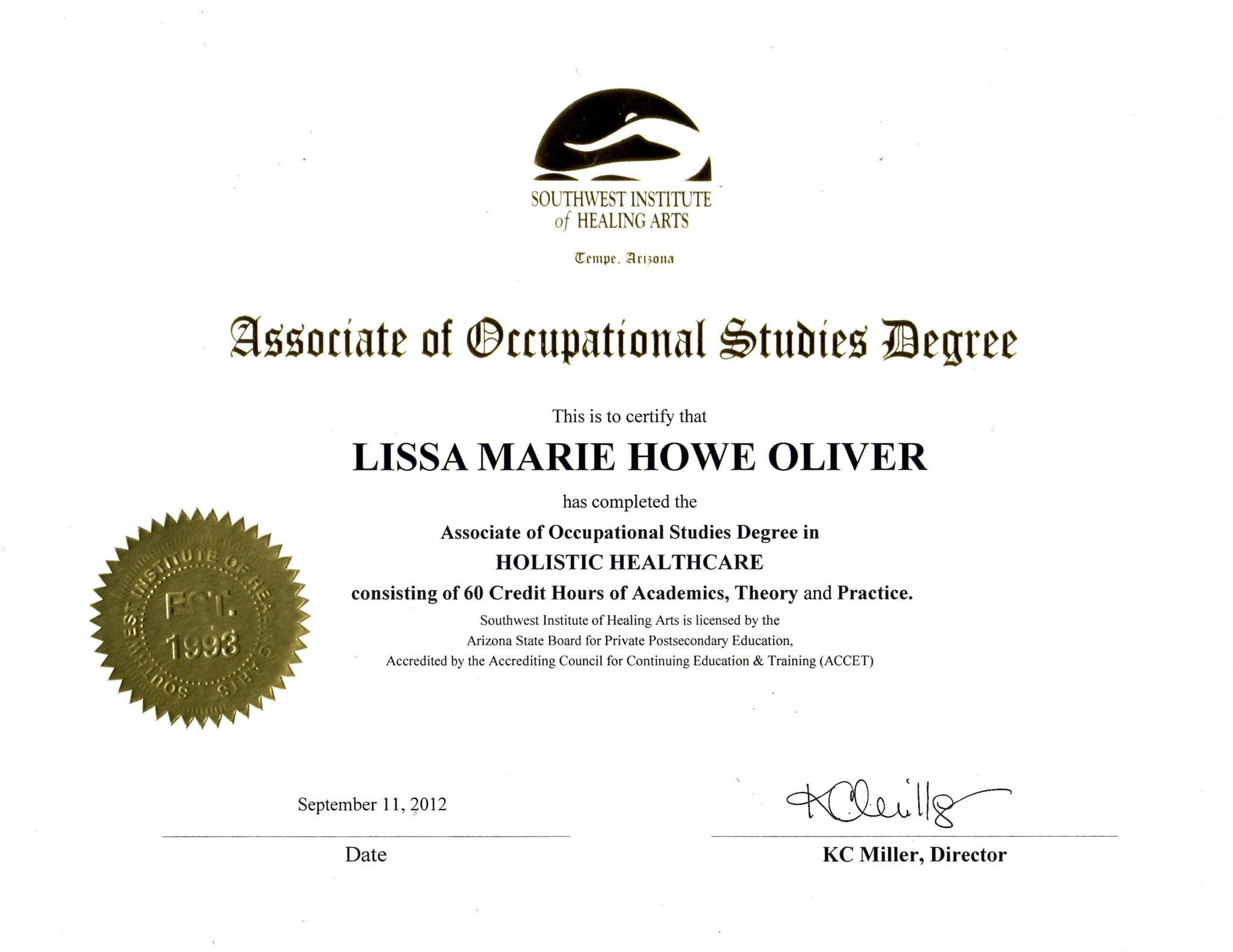 Associates Degree